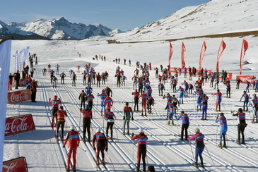 Baqueira Beret acoge el Campeonato de España de esquí de fondo de técnica libre y relevos