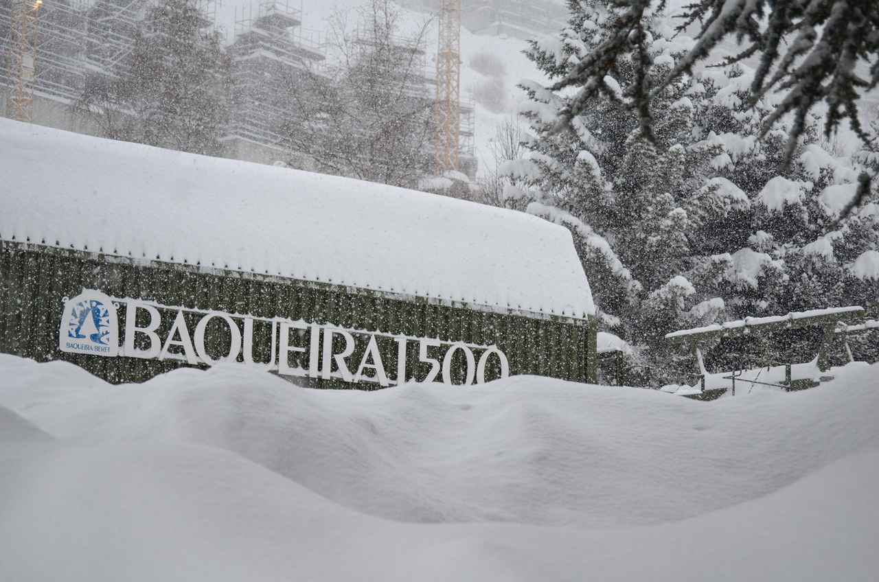 Más nieve que nunca durante el puente de diciembre en Baqueira Beret